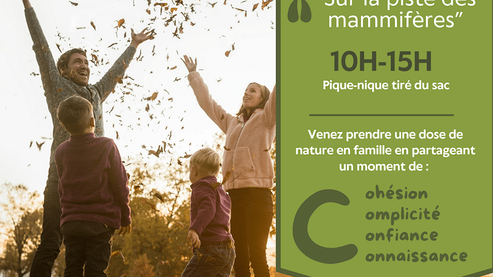 Sortie Nature 'Sur la piste des mammifères'