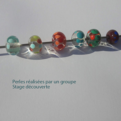 Stage découverte de fabrication de perle de verre de Murano