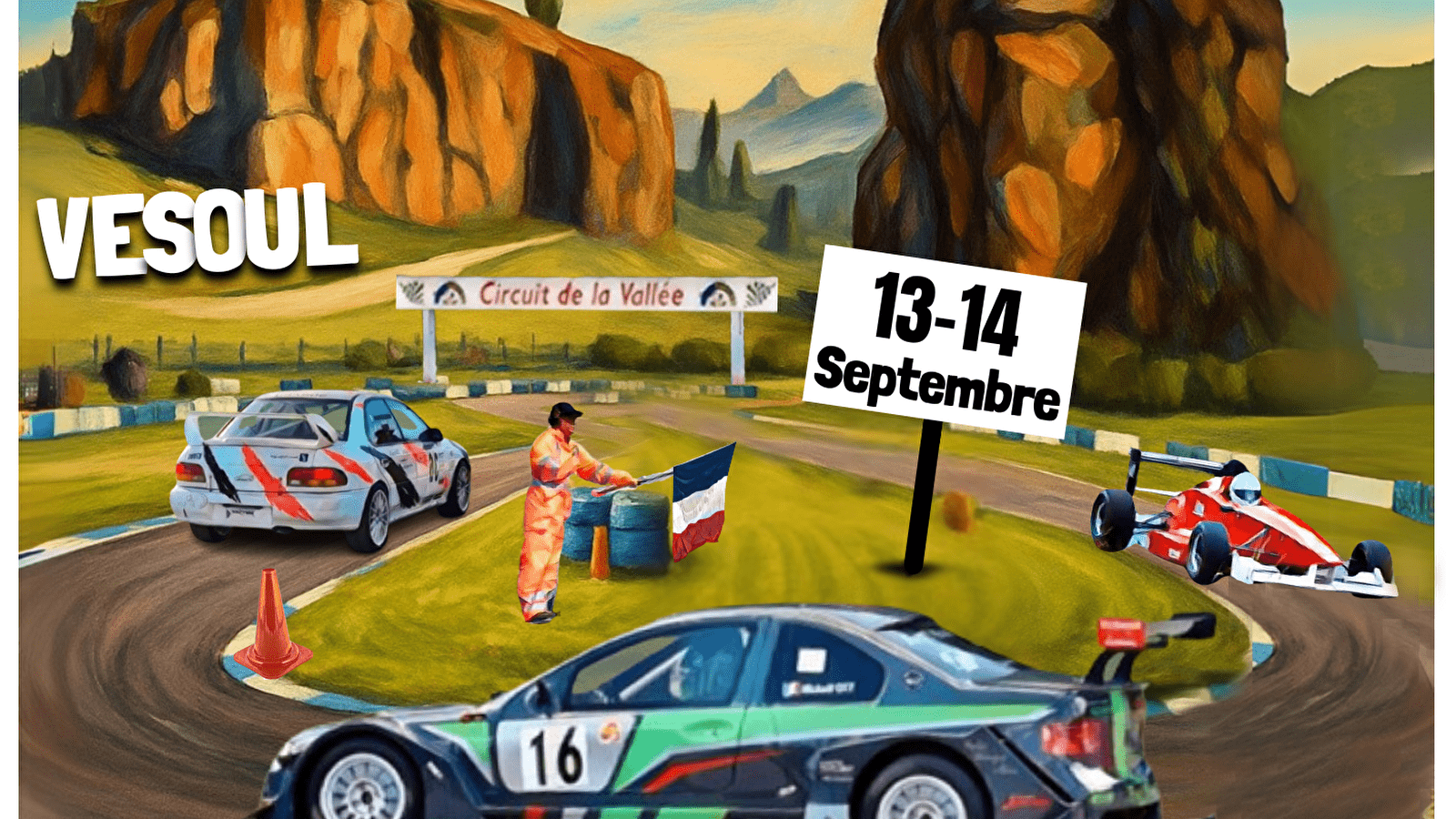 Finale de la Coupe de France des Slaloms Automobiles