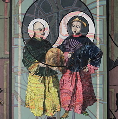 Olivier Penhouët - peintures tissées