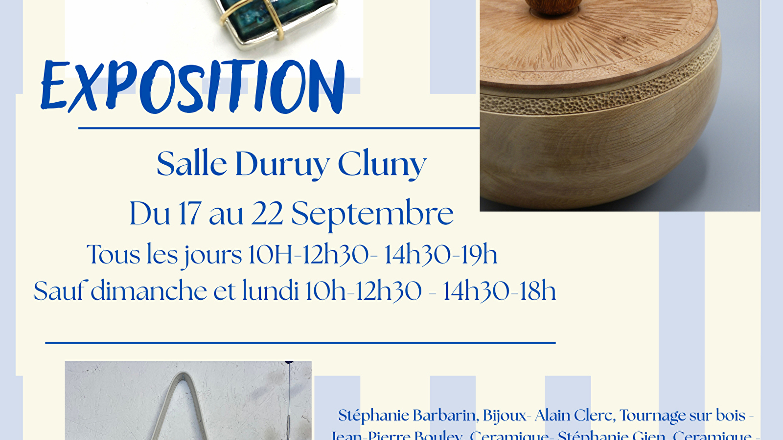 Exposition Vente Métiers d'Art