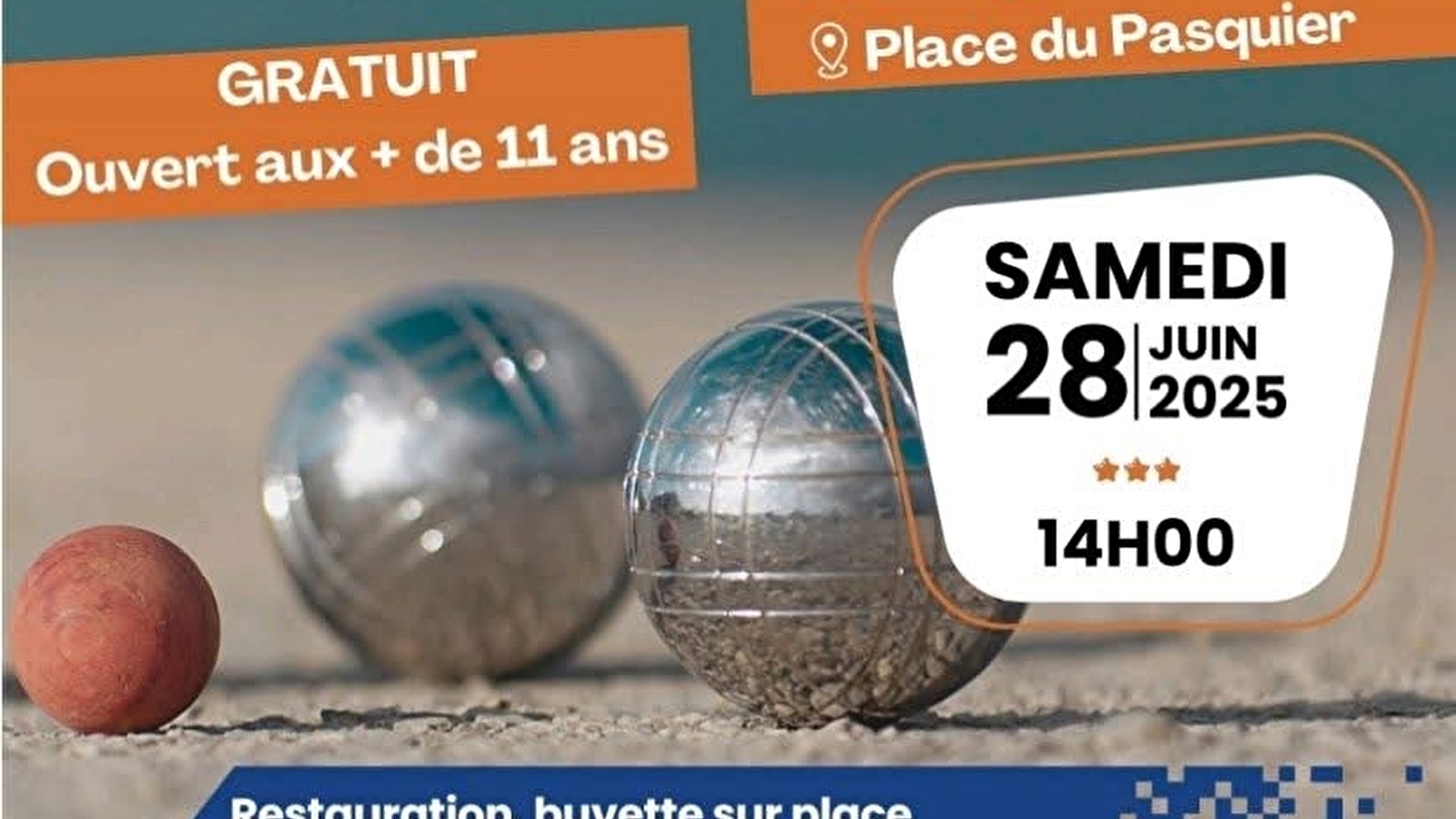 Concours de pétanque