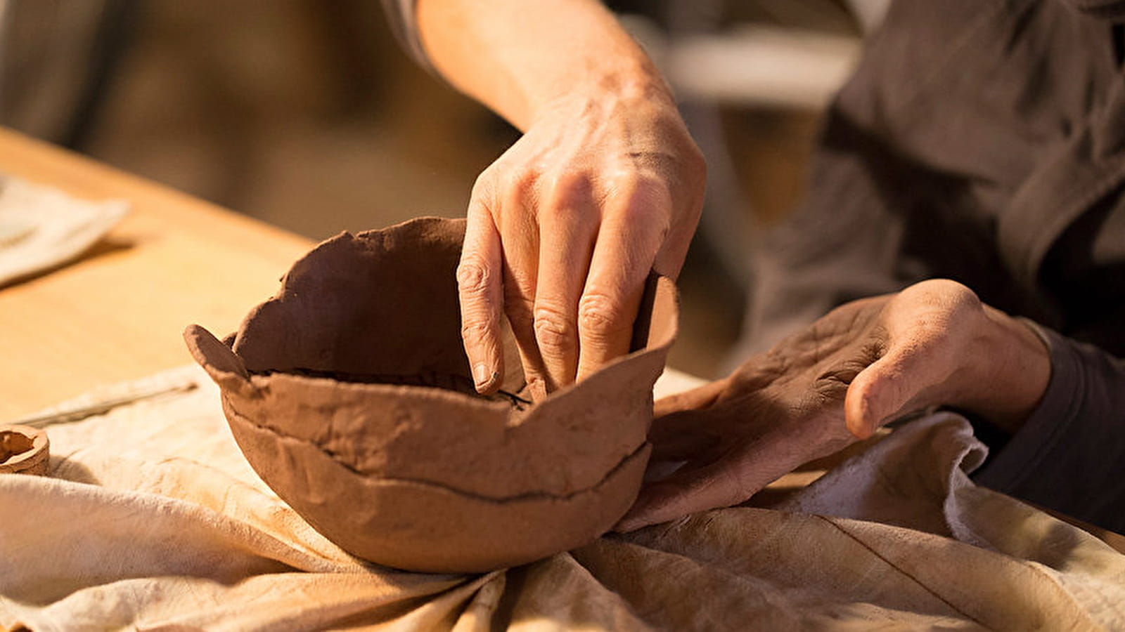 Marché des potiers et artisans locaux