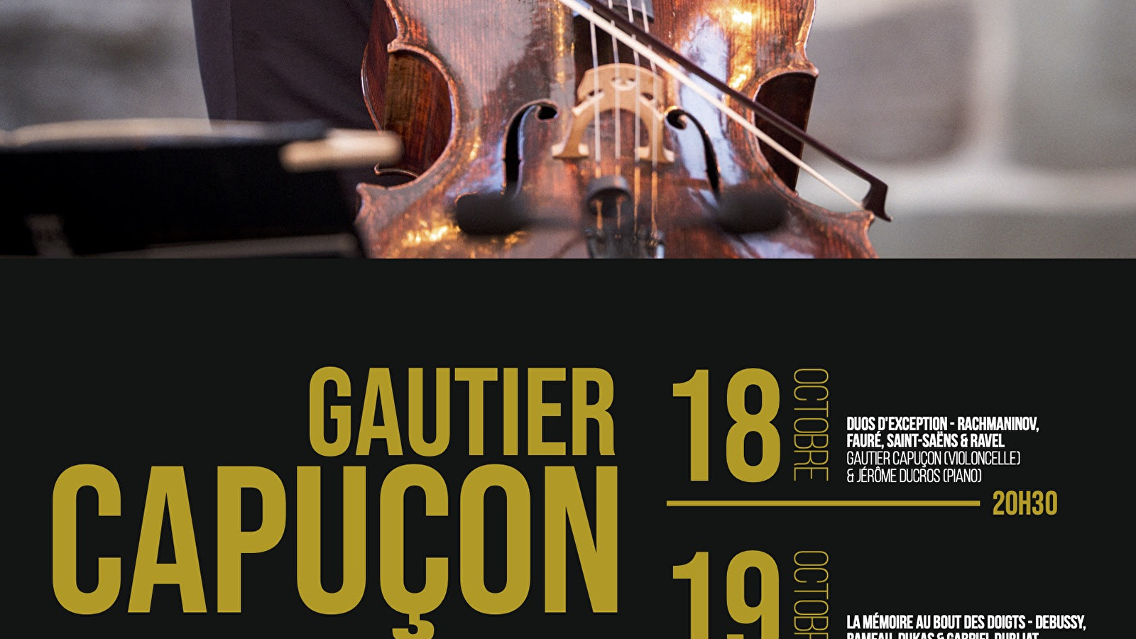 [COMPLET] Festival Ouverture ! Duos d'exception