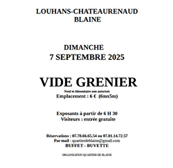 Vide grenier - LOUHANS