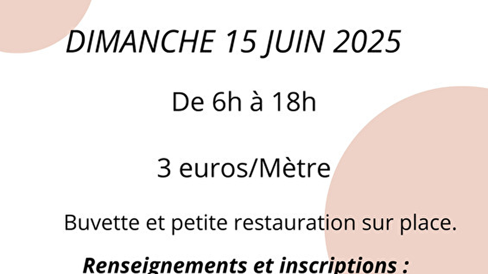 Vide grenier