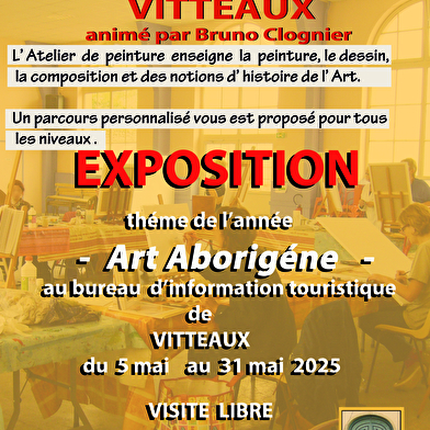 Exposition des élèves de l'atelier de peinture animé par Bruno Clognier