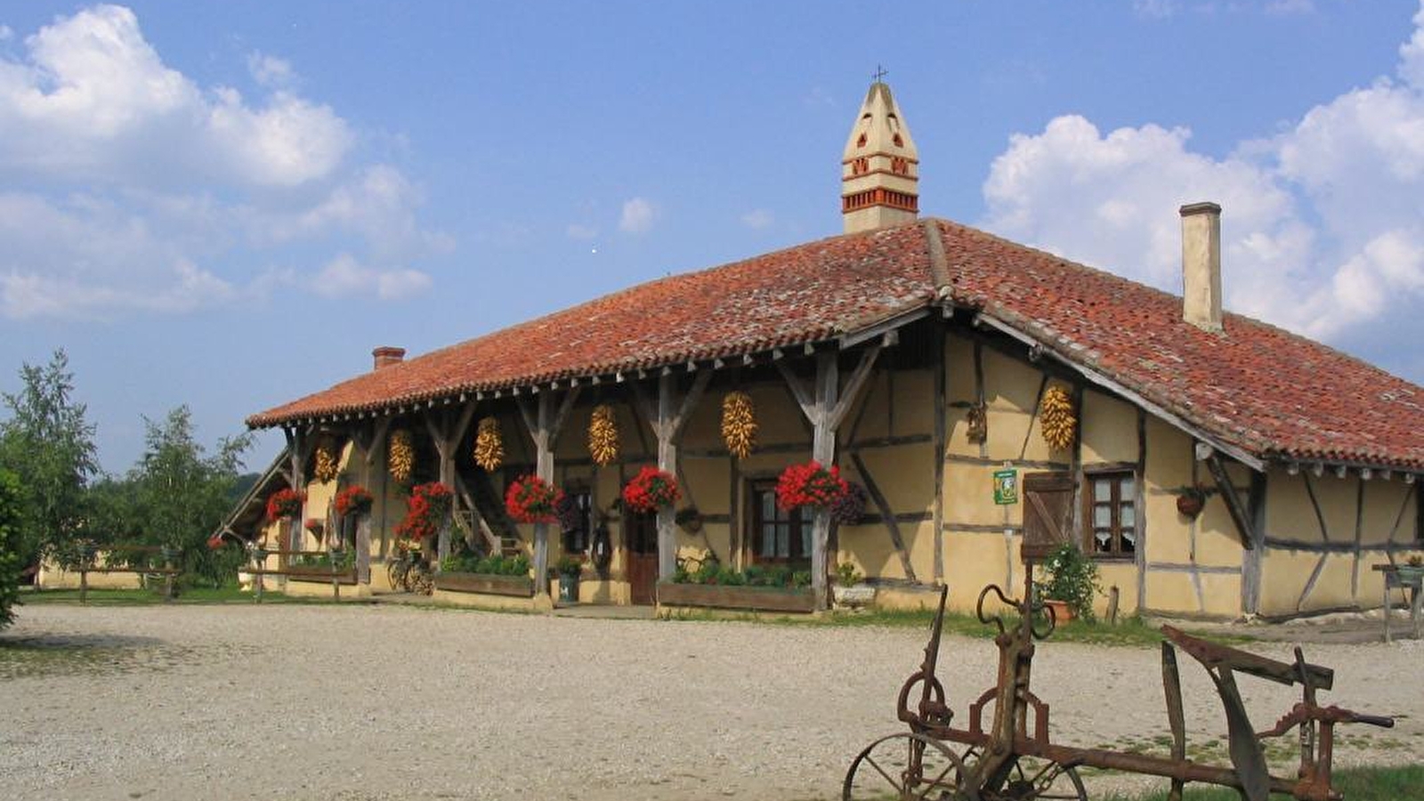St Trivier de Courtes et les cheminées sarrasines