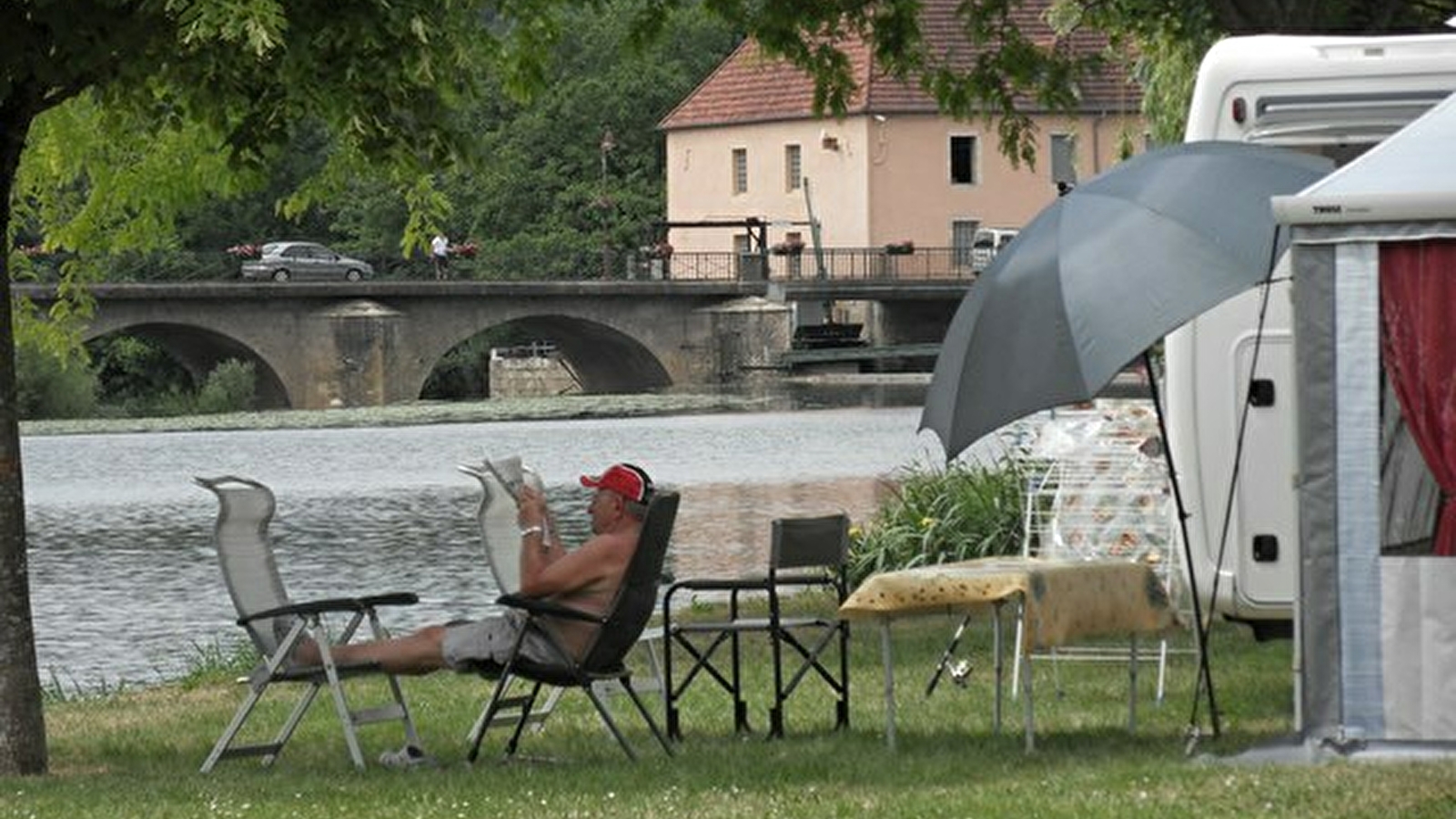 Camping La Saône jolie