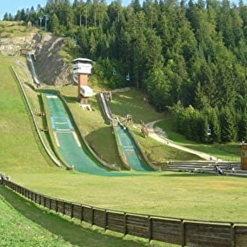 Visite des tremplins internationaux de saut à ski Chaux-Neuve - CHAUX-NEUVE