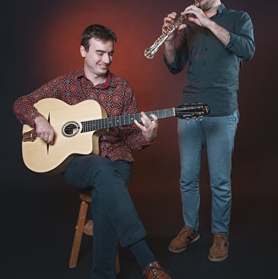 Festival de Bach à Bacchus - Petit déjeuner en musique  : 'Hautbois et jazz, en harmonie' - Duo Nuages : Guillaume Retail, hautbois, Robin Pouvreau, guitare