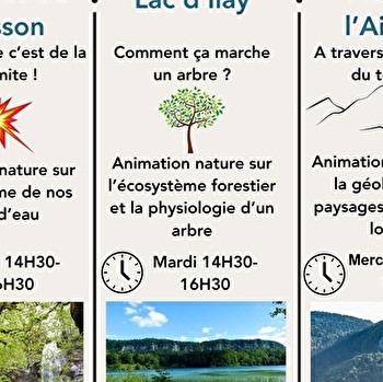 Animation nature - Cascades du Hérisson - LA CHAUX-DU-DOMBIEF