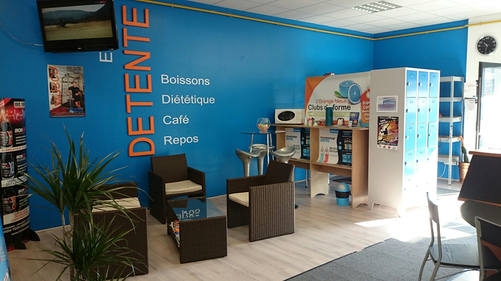 Salle de sport / remise en forme - l'Orange Bleue