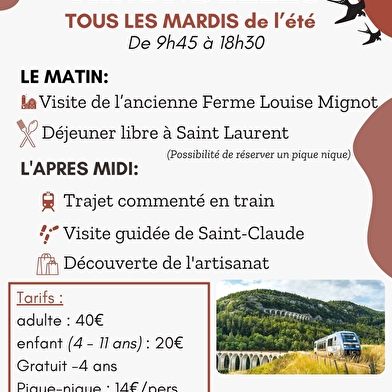 Excursion sur la Ligne des Hirondelles