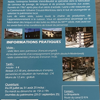 Visite de la Briqueterie