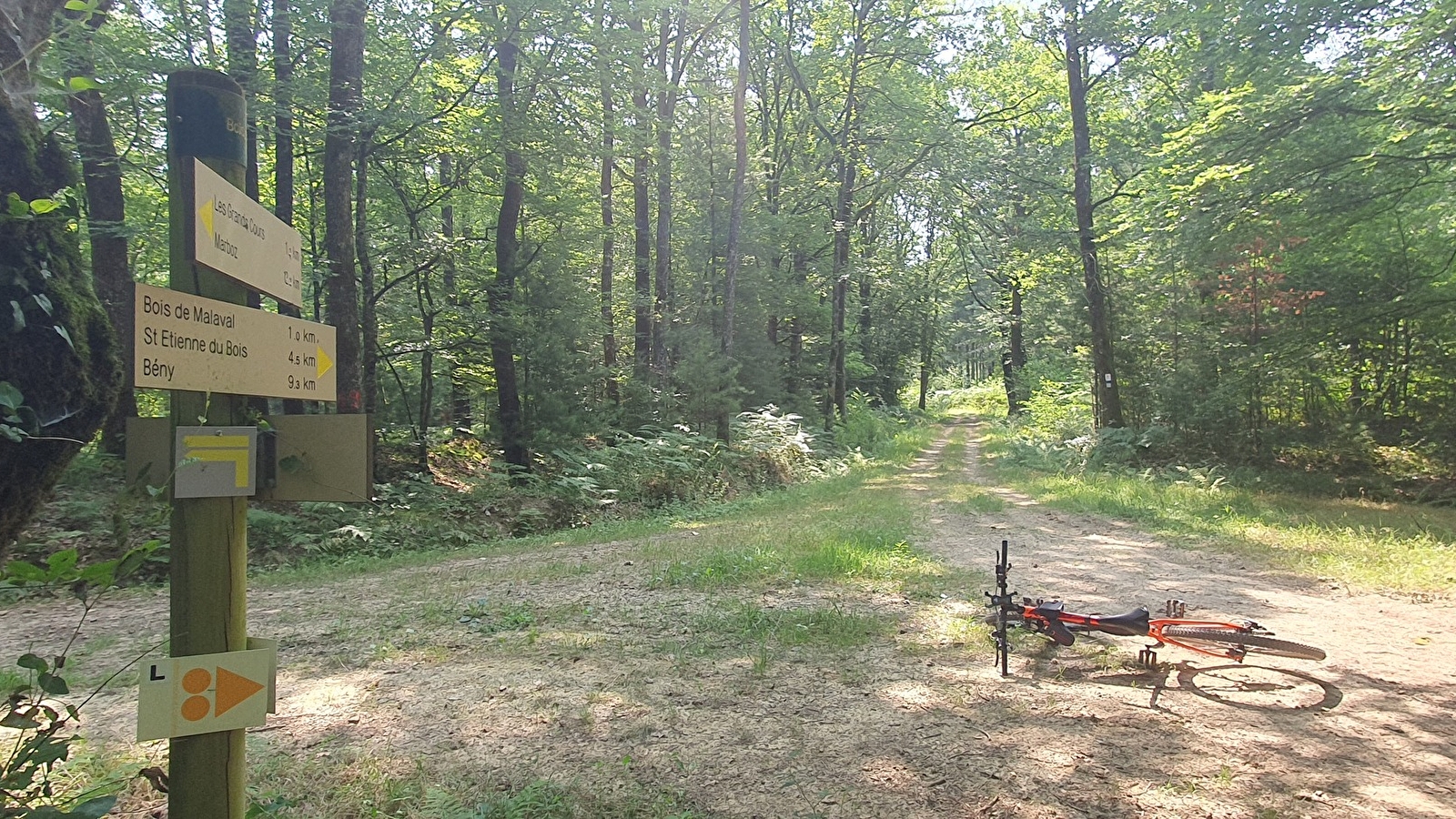 Liaison VTT-VTC entre Bresse et Revermont