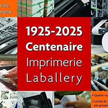 Portes ouvertes visite de l'imprimerie Laballery - CLAMECY