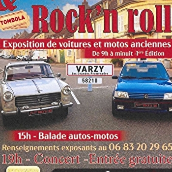 EXPOSITION DE VOITURES ET MOTOS ANCIENNES -1ERE EDITION - VARZY