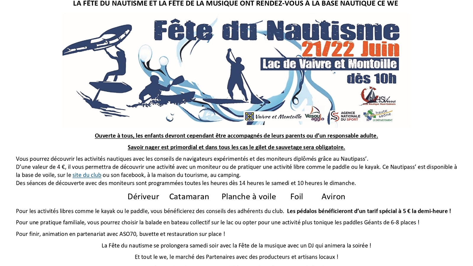 Fête du Nautisme