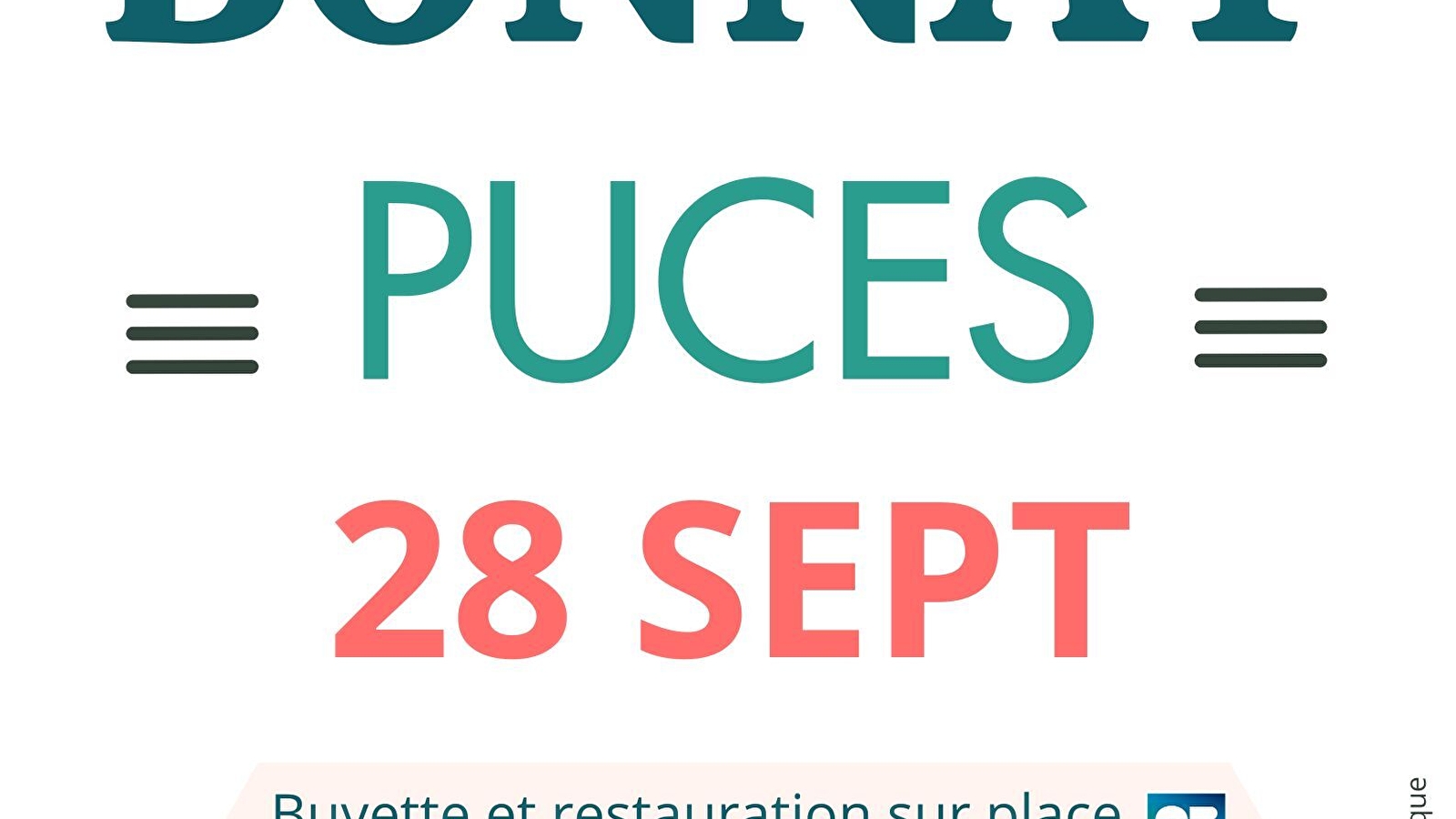 Les puces de Bonnay : le vide grenier de l’automne, 