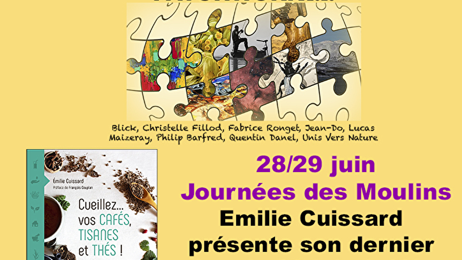 Exposition Patchwork - Moulin du Pont Neuf