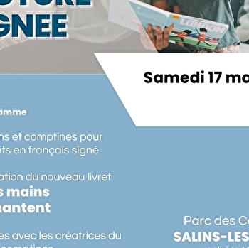 Lecture signée - SALINS-LES-BAINS