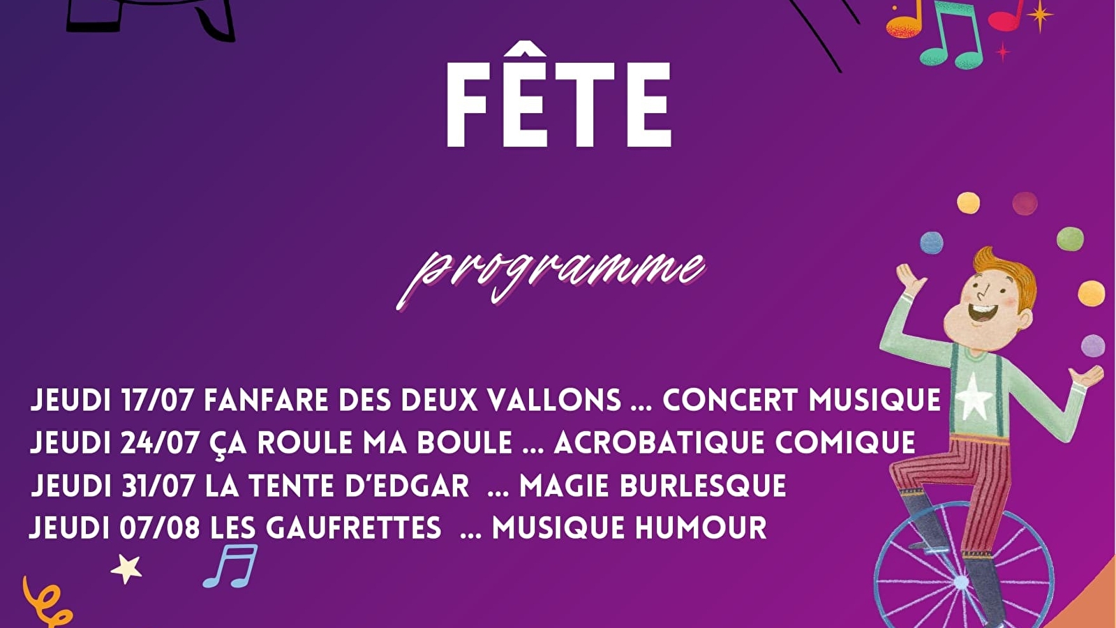 Les jeudis en fête
