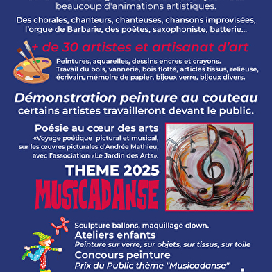 38e Festival des Arts - Exposition 'Musicadanse' 