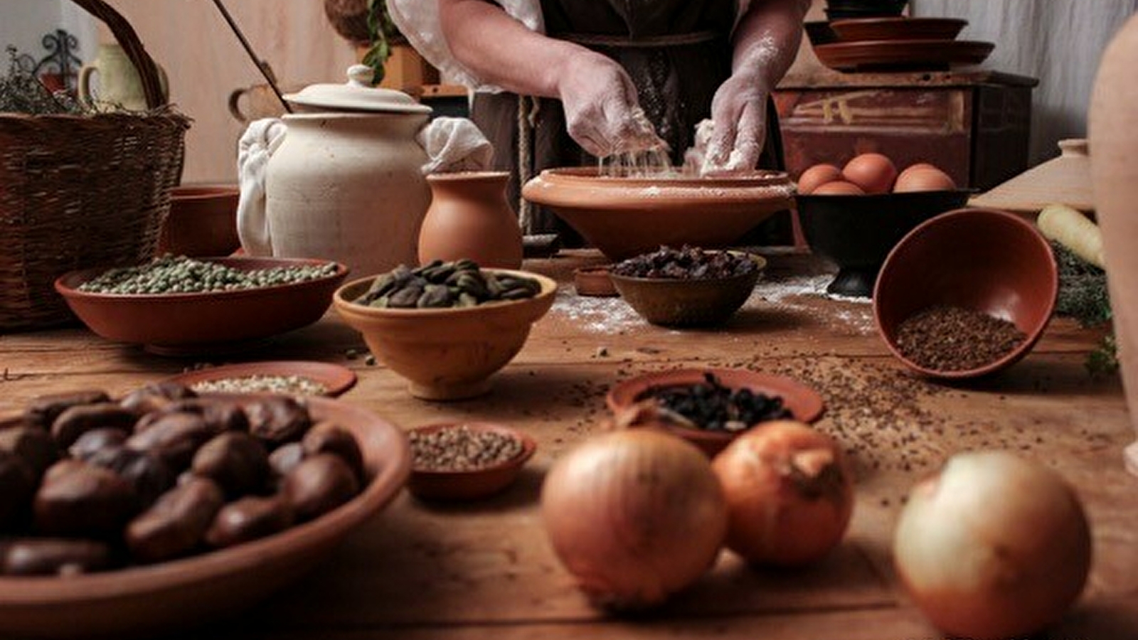 Repas gallo-romain au musée