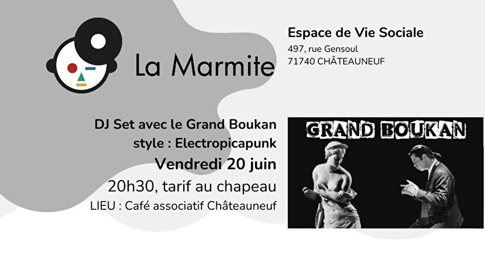 Dj Set avec le Grand Boukan