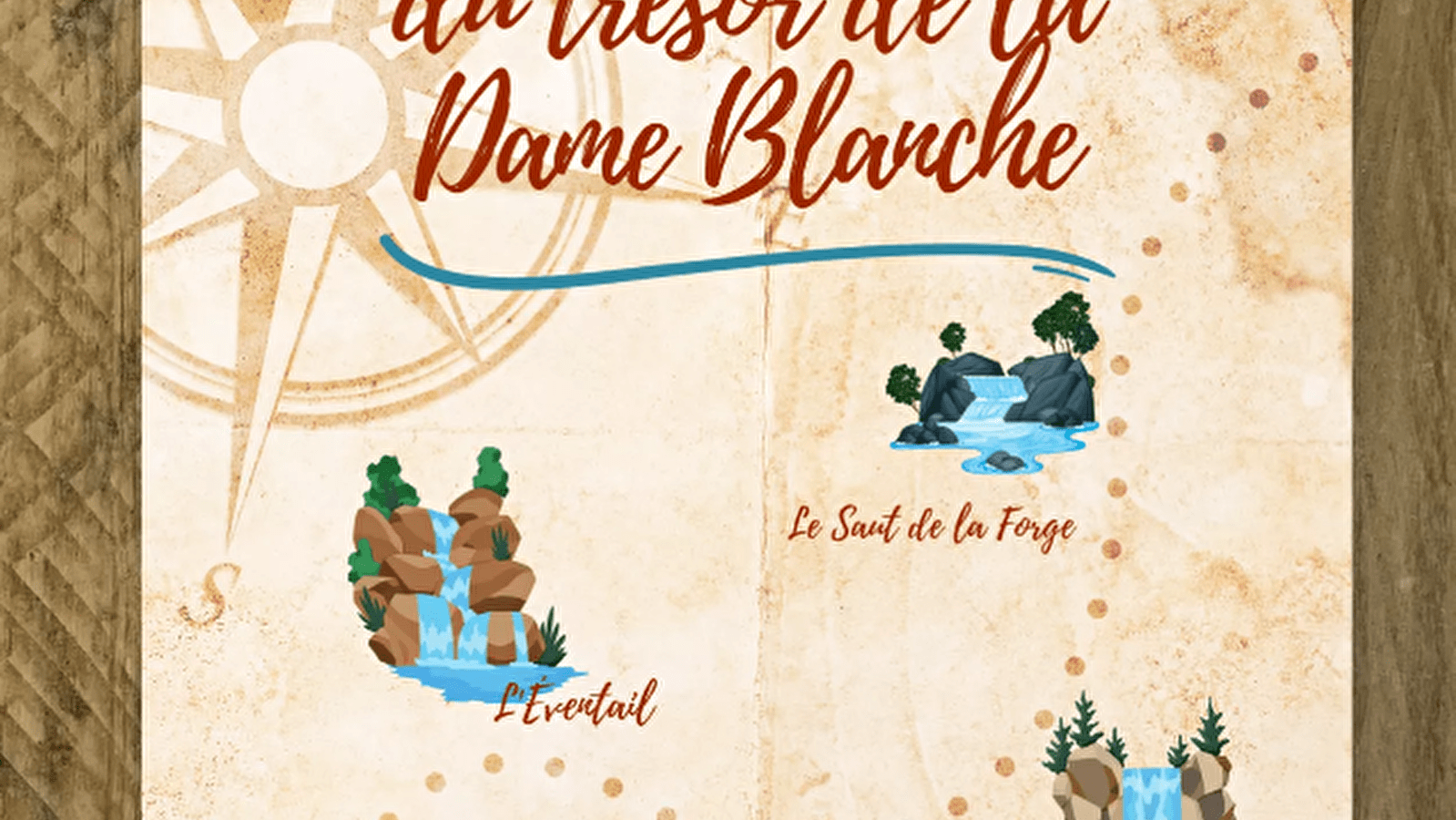 Jeu 'À la recherche du trésor de la Dame Blanche'