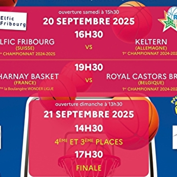 Tournoi de Basket : LuxELLE Trophy - LUXEUIL-LES-BAINS