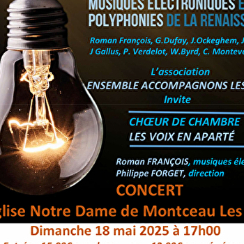Concert Sous la Pierre qui chante - MONTCEAU-LES-MINES
