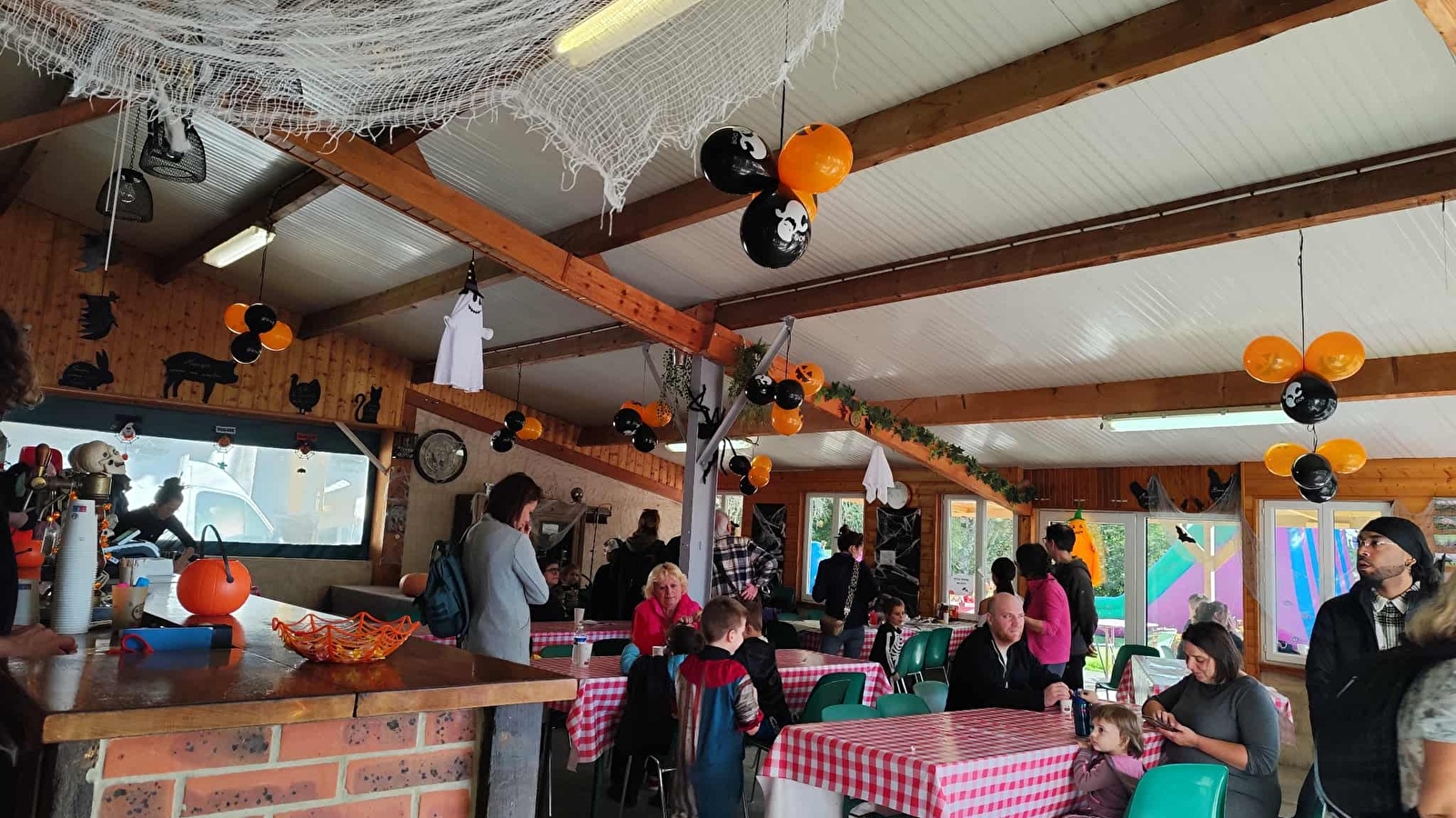 Halloween party à la ferme