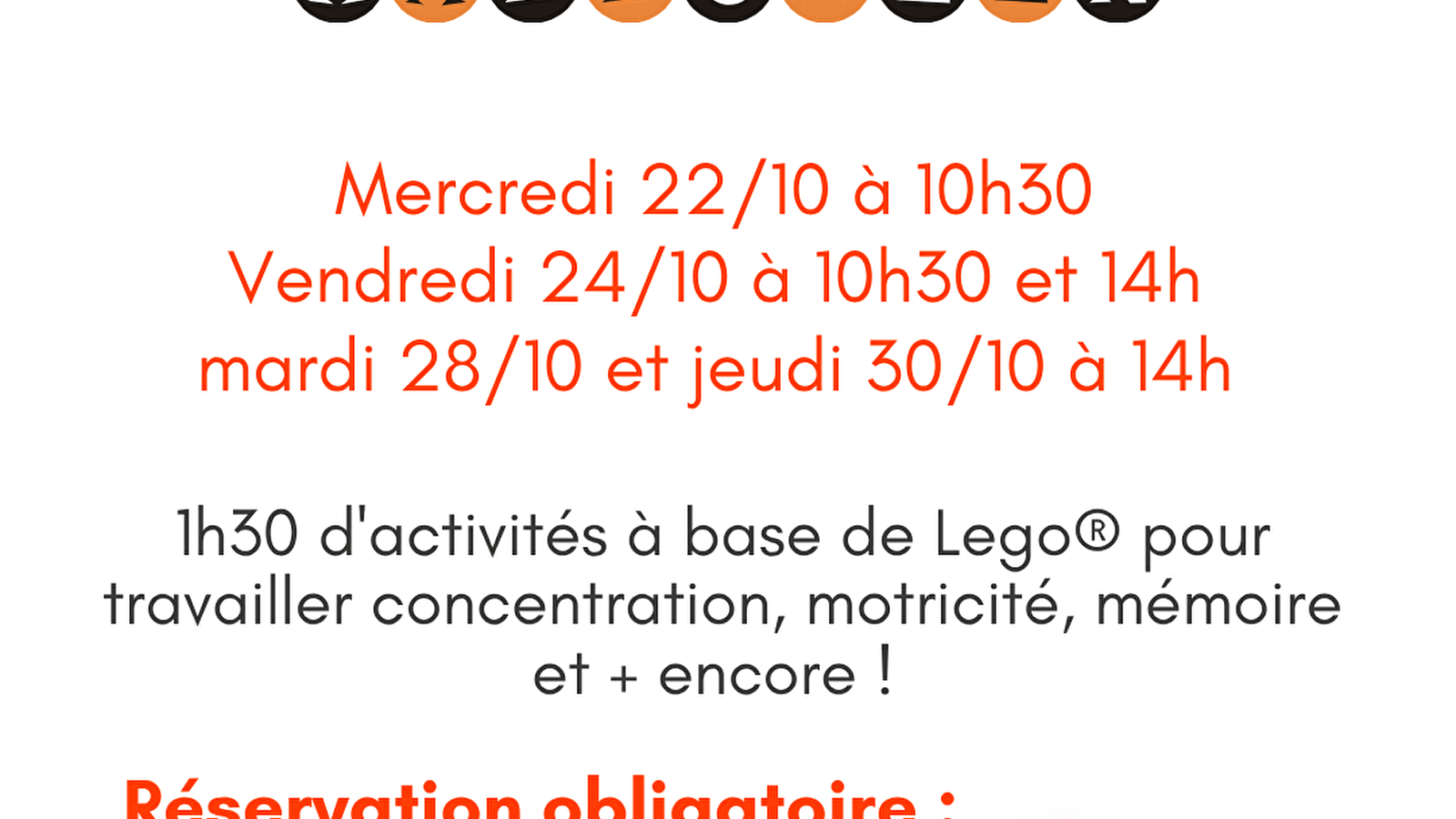 Atelier LEGO® Halloween