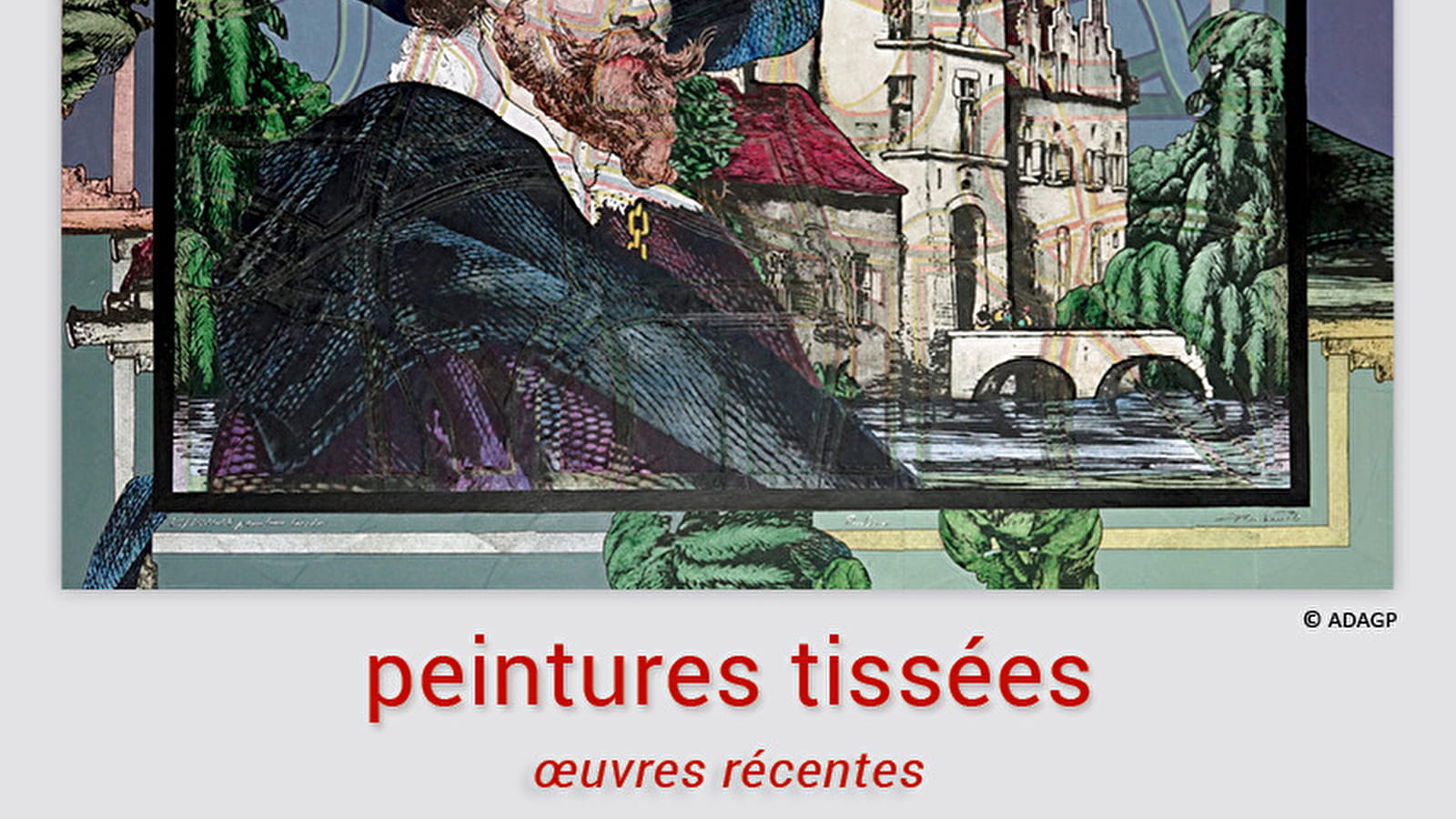 Olivier Penhouët - peintures tissées