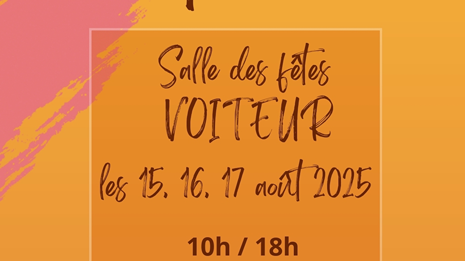 Exposition Artisanat d'Art