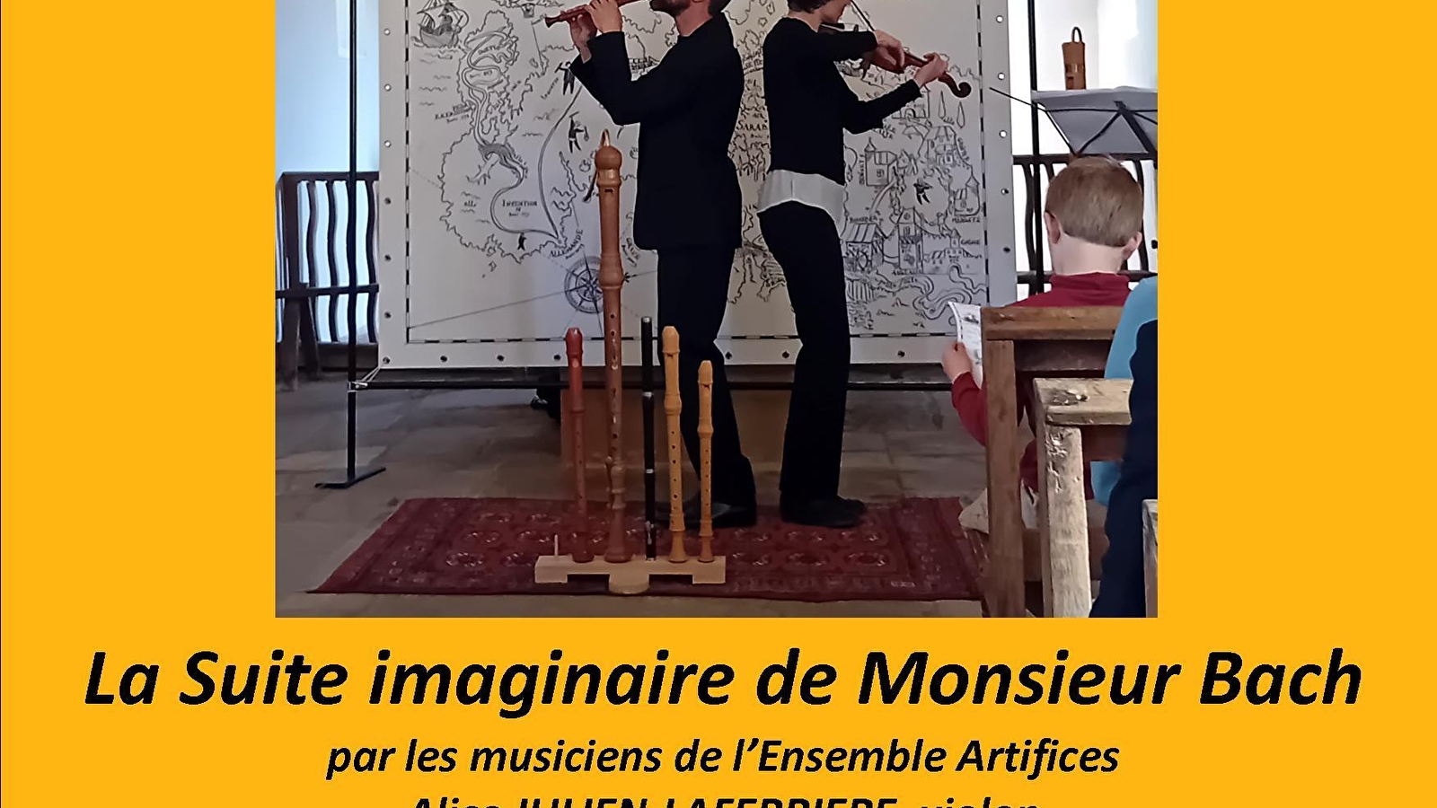 Concert - La suite imaginaire de Monsieur Bach, par l'Ensemble Artifices