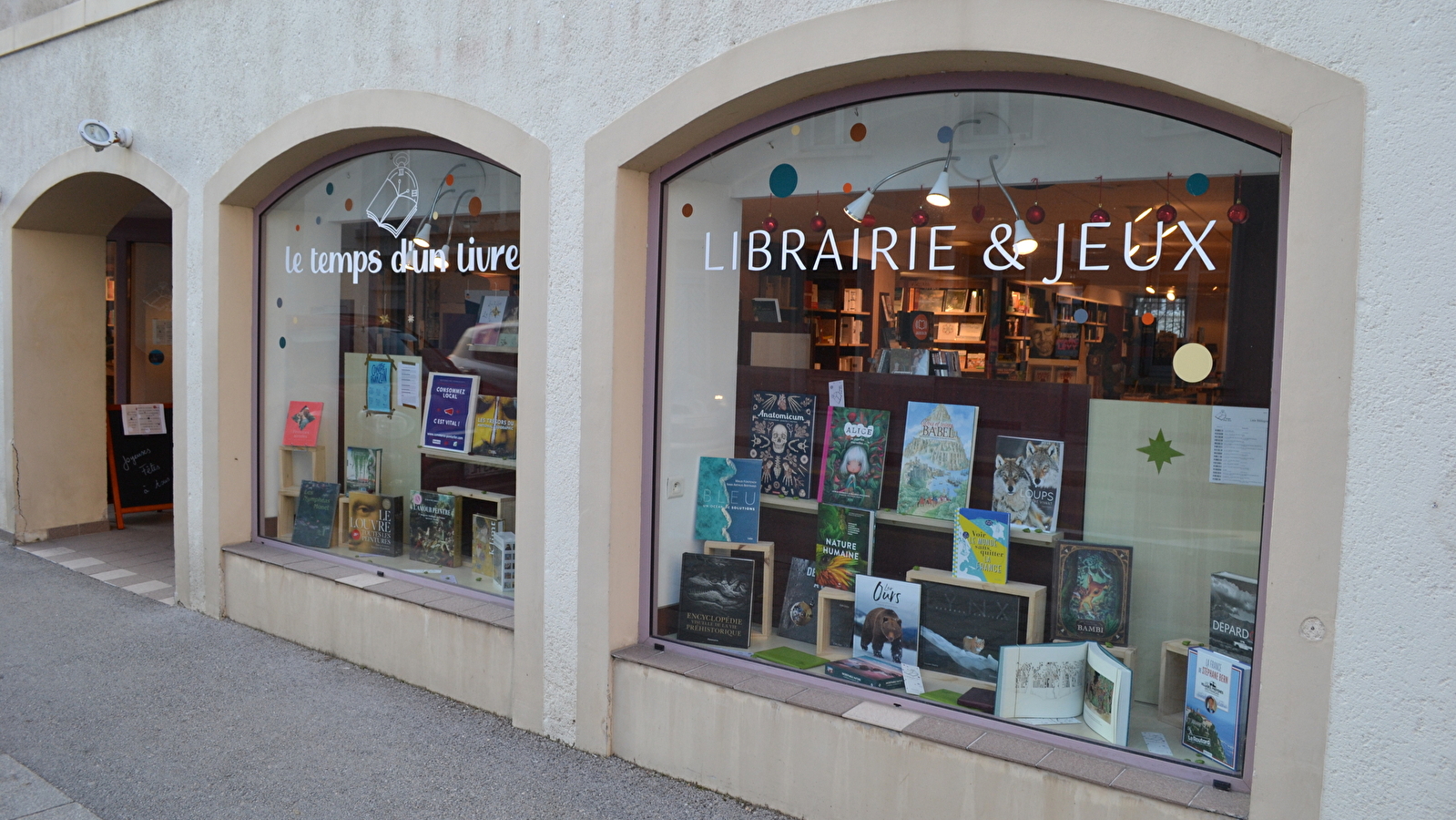 Librairie - Le temps d'un livre