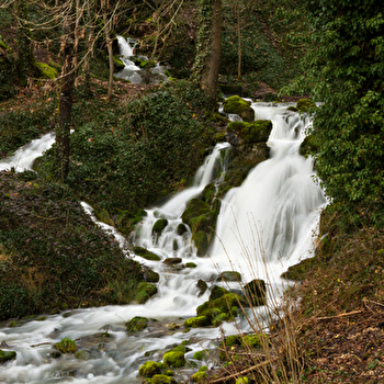 Lavoir et cascade - BAULME-LA-ROCHE