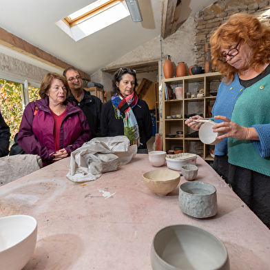 L'atelier de céramique Raku, Régula Brotbek