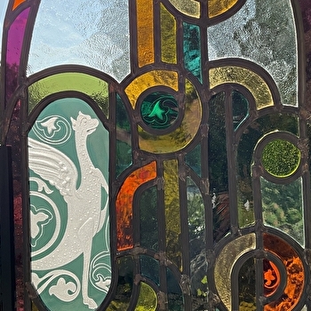 Vitraux d'Aurélie Calot - CORBIGNY