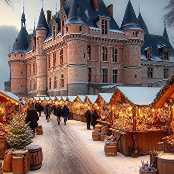 Marché de Noël dans le parc du château - VARENNES-LES-MACON