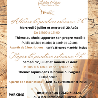 Ouverture de l'Atelier d'Elodie
