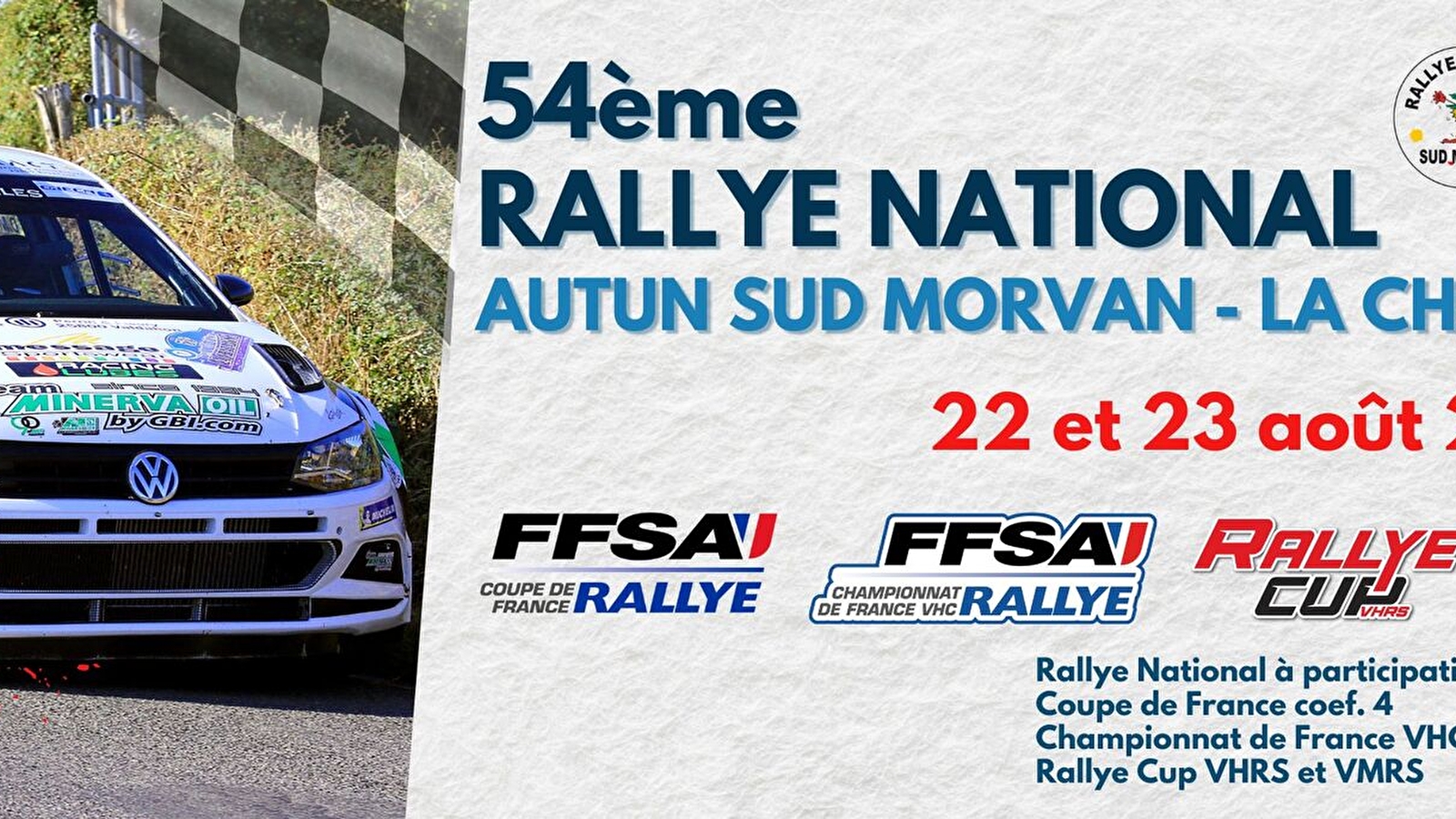 54ème Rallye National d'Autun Sud Morvan 'La Châtaigne'