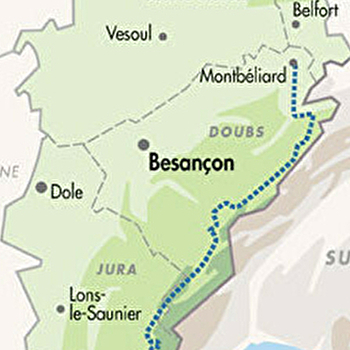 La grande traversée du jura (GTJ) a vélo -