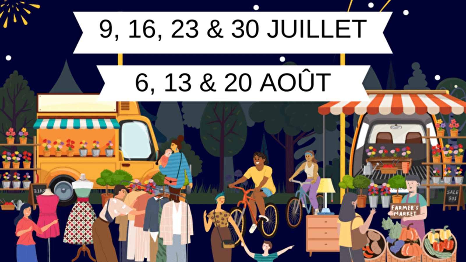 Marché nocturne Orgelet