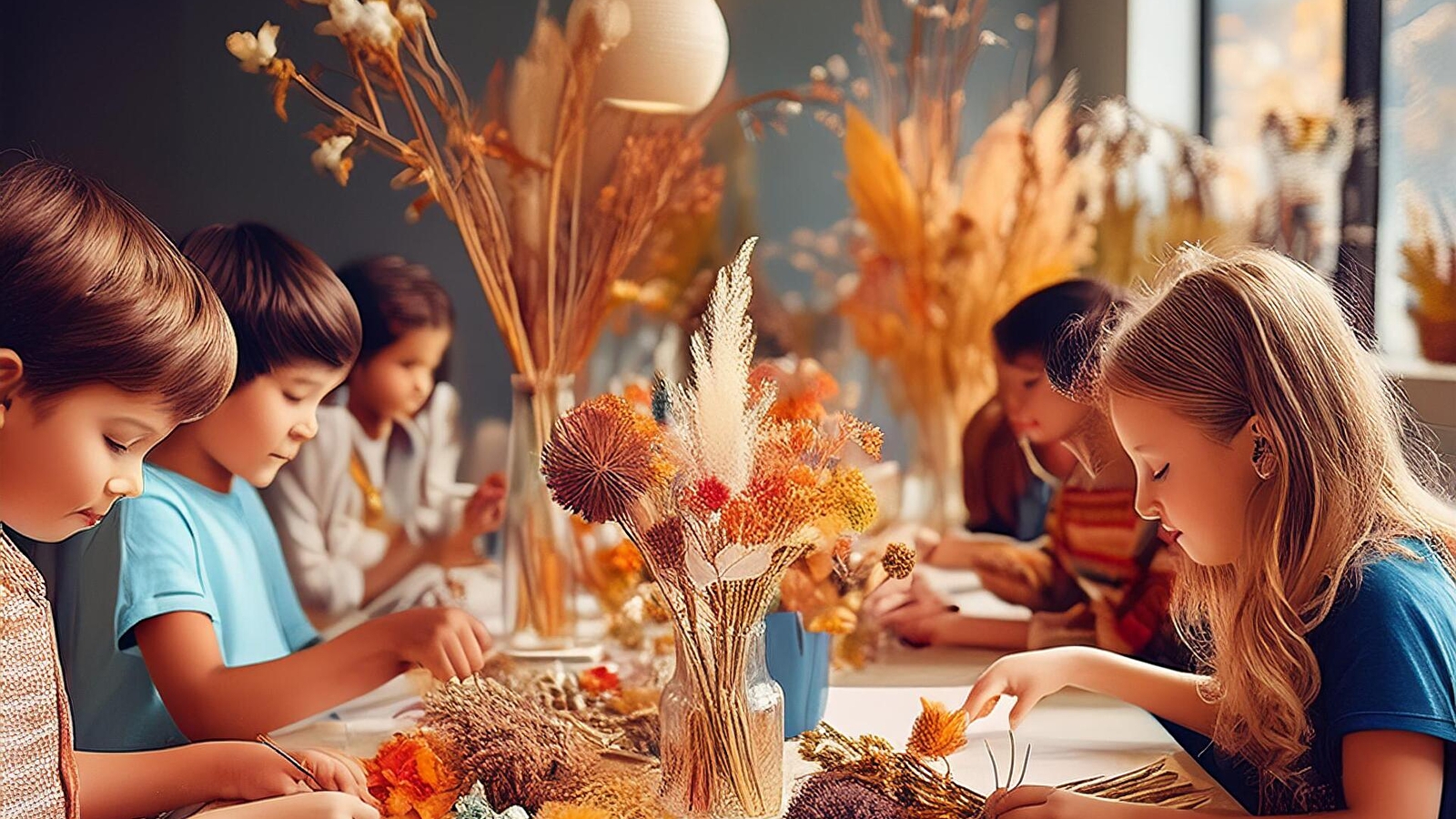 Atelier fleurs séchées