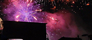 Train feu d'artifice Bligny sur Ouche - BLIGNY-SUR-OUCHE