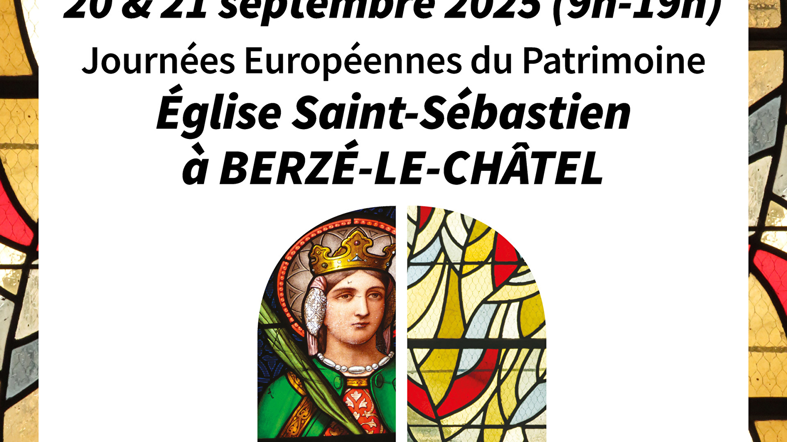 Exposition 'Au fil des vitraux entre Cluny et Tournus'